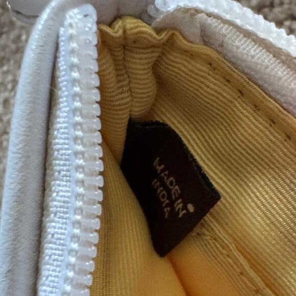 Vintage Y2K Coach Hampton Wristlet Pastel Monogram Signature Scribble - Picture 5 of 9